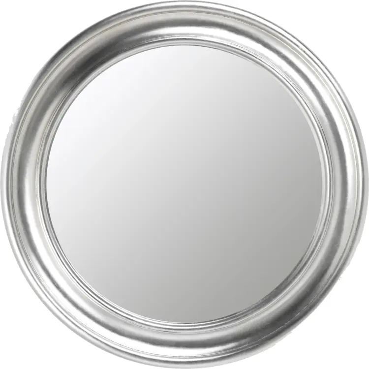 Round Mirror with Frame