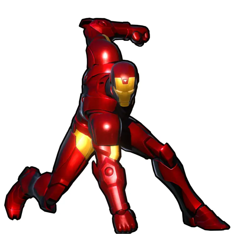 Iron Man Landing Pose