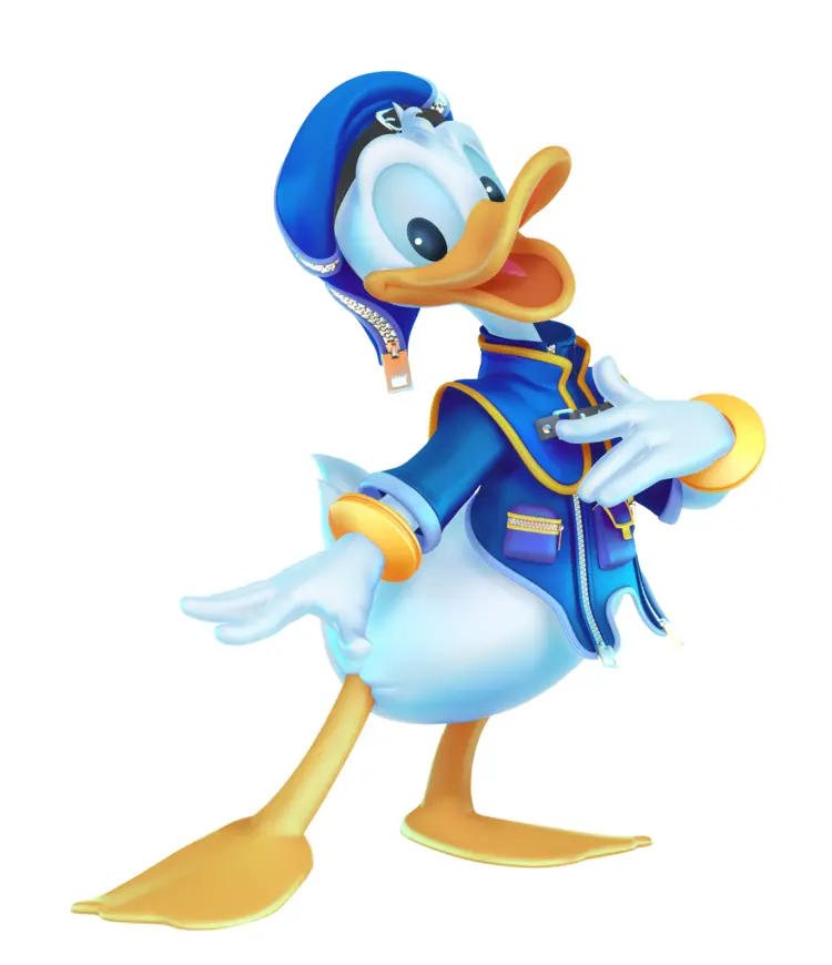 Cool Duck in Blue Outfit