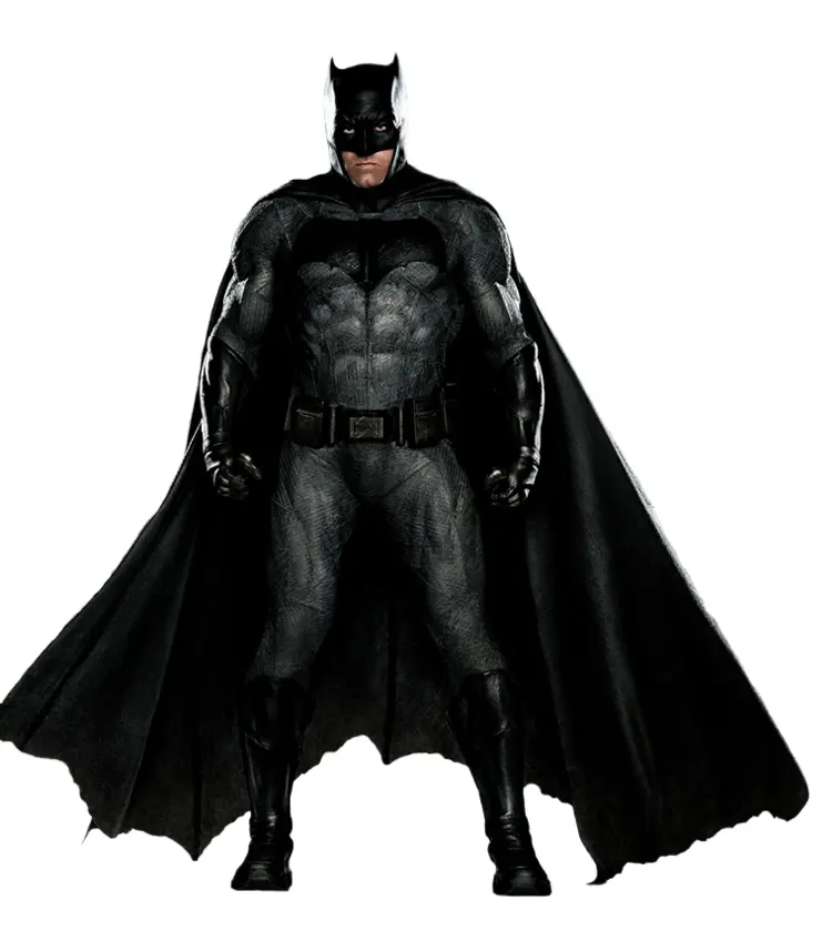 Batman Standing with Cape Spread