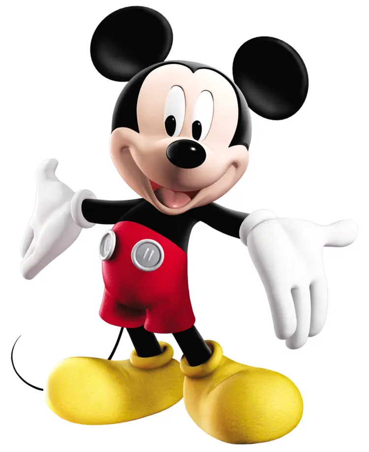 Mickey Mouse in Red Shorts