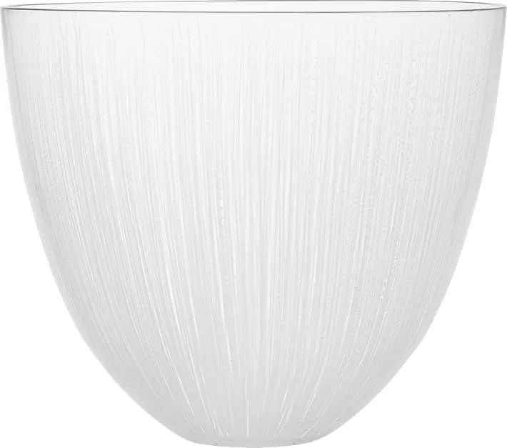 Elegant White Glass Bowl for Home Decor