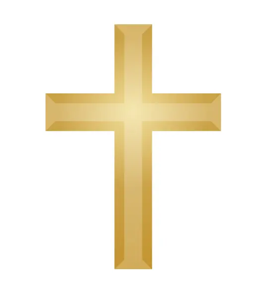 Golden Religious Cross