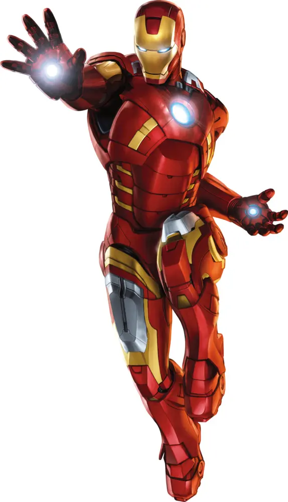 Iron Man in Action Pose