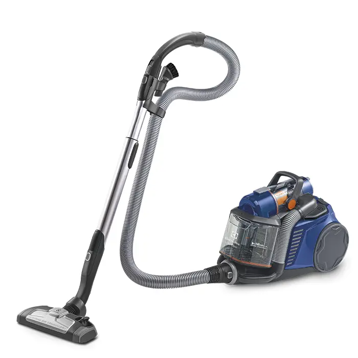 Blue Canister Vacuum Cleaner for Home Use