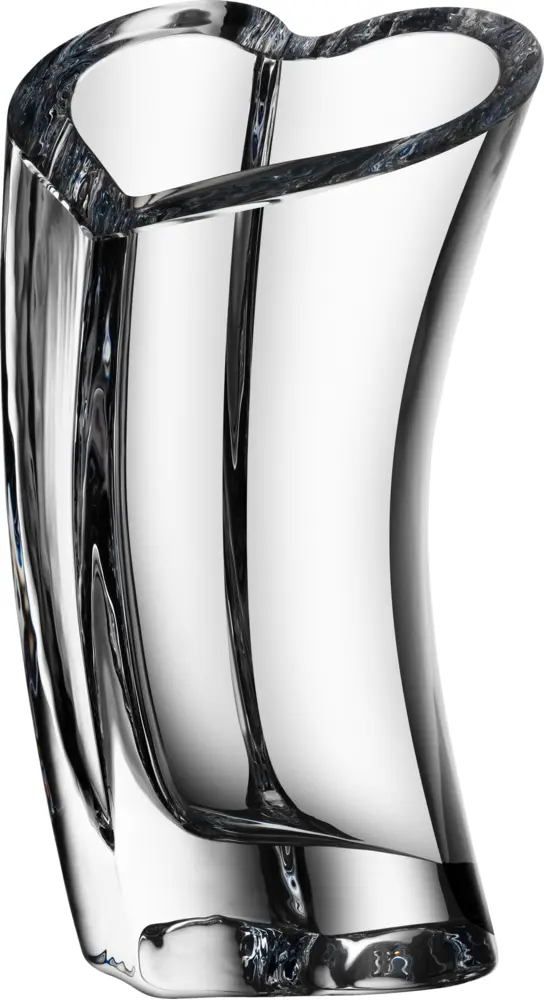 Modern Clear Glass Vase for Home Decor