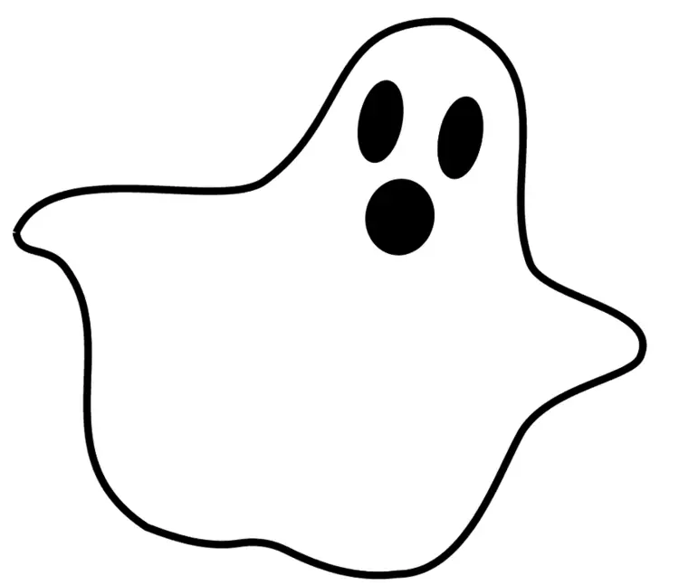Spooky Ghost Cartoon