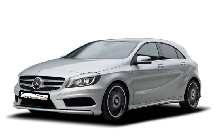 Silver Mercedes A-Class