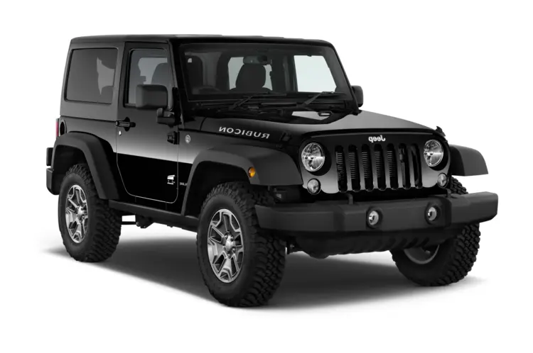 Black Jeep Rubicon for Off-road Adventures
