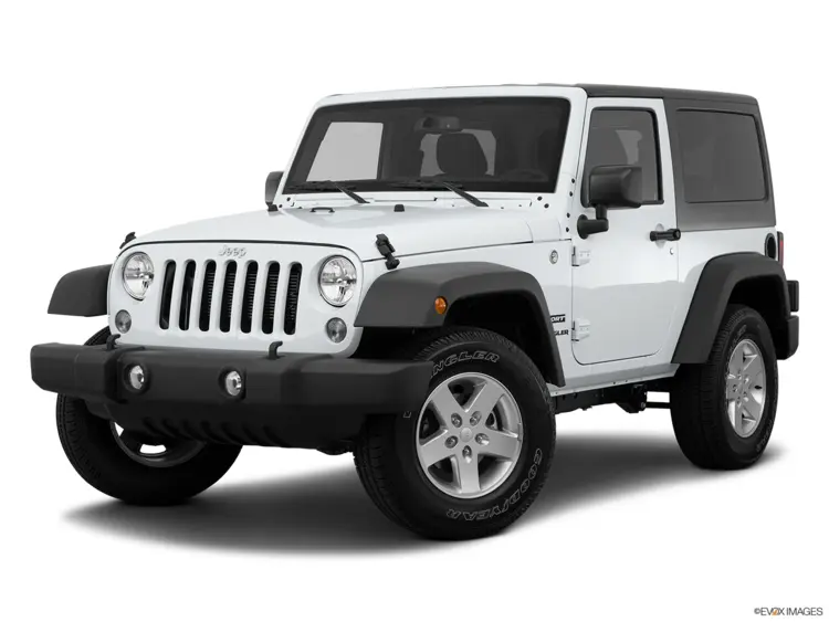 White Jeep SUV for Off-road Adventures