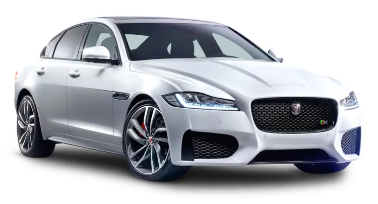 Elegant White Luxury Sedan