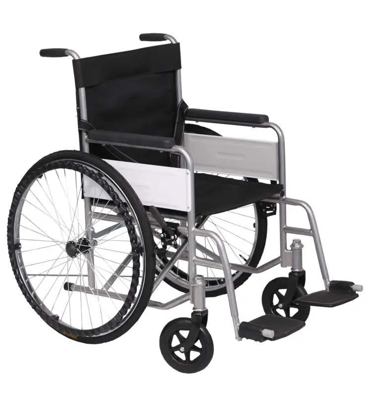 Silver Wheelchair for Mobility Assistance