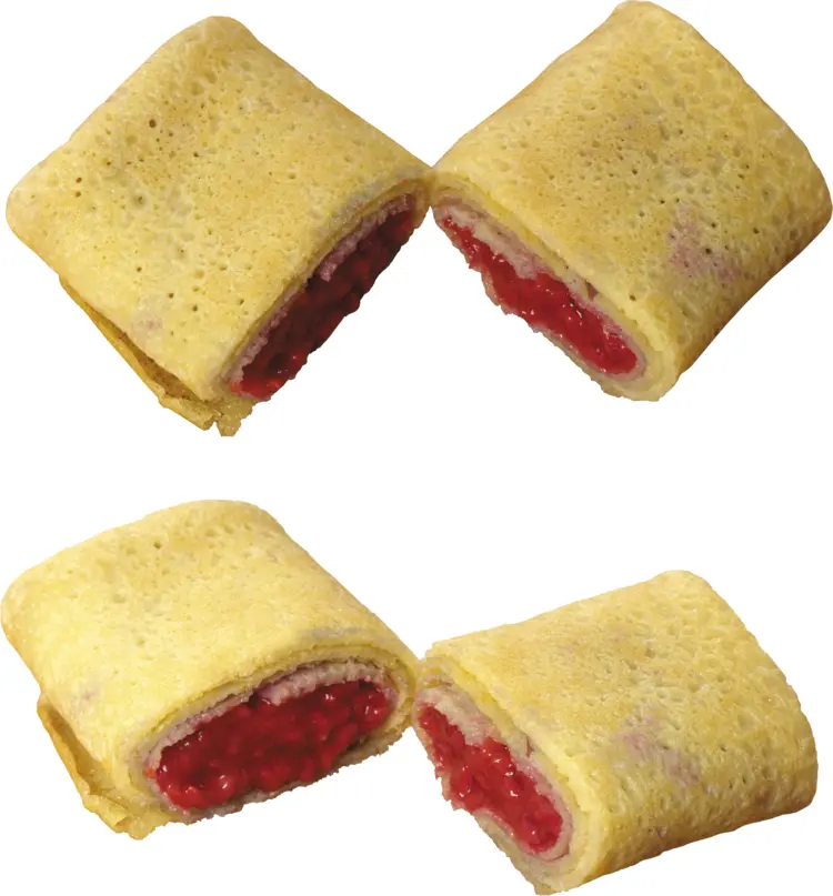 Delicious Pastry with Fruit Filling