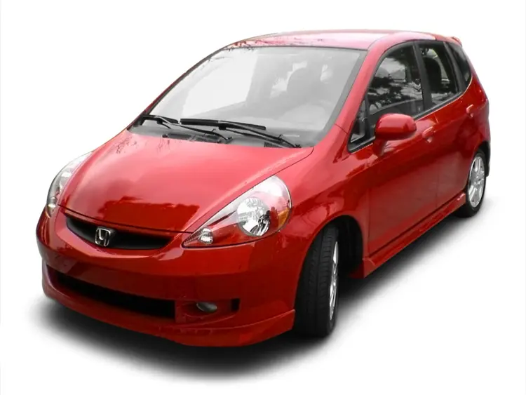 Red Compact Car for Urban Driving