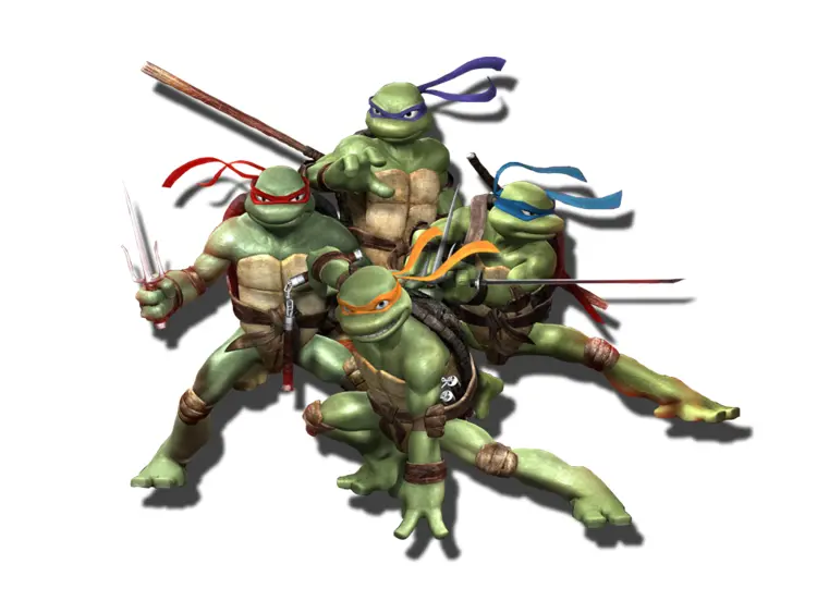 Ninja Turtles Ready for Action
