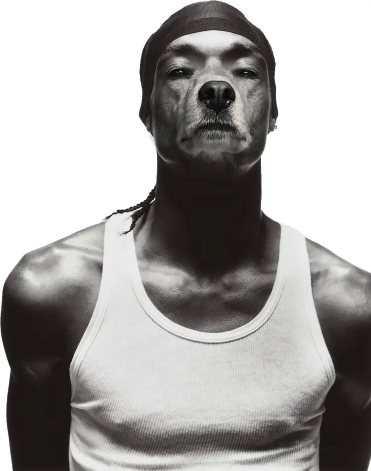 Man with Dog Face