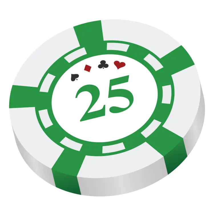 Green Poker Chip