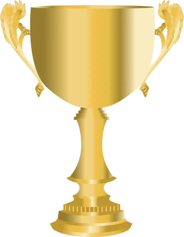 Golden Trophy Icon
