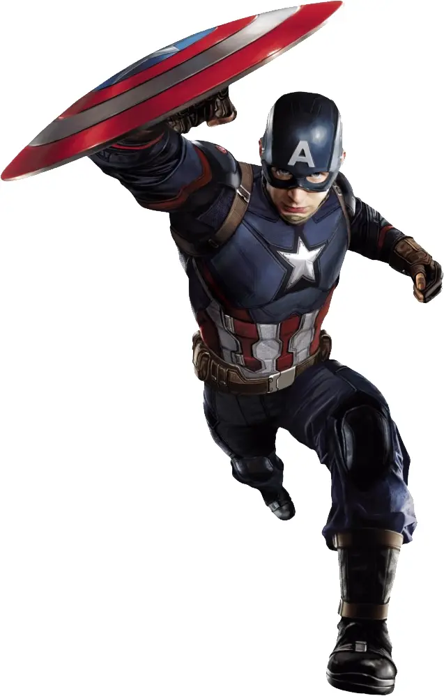 Captain America with Shield
