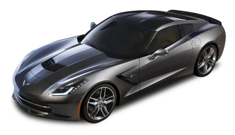 Gray Chevrolet Corvette Sports Car