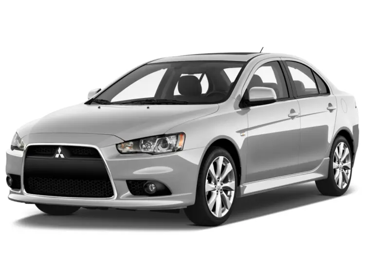 Silver Sedan Car for City Driving