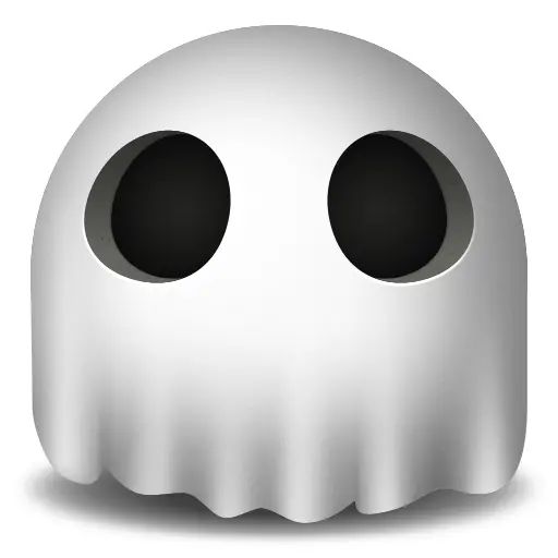Cute Ghost Emoji