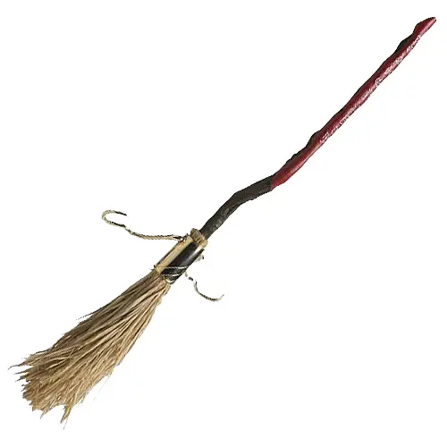 Witch Broom for Halloween Decoration