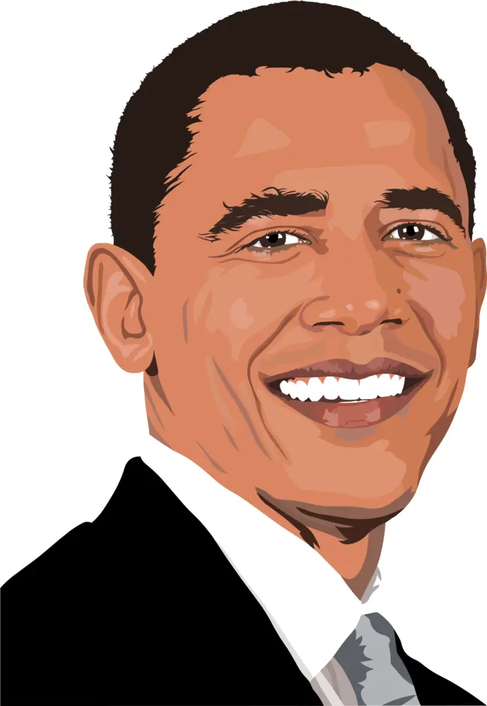 Smiling Person in Suit