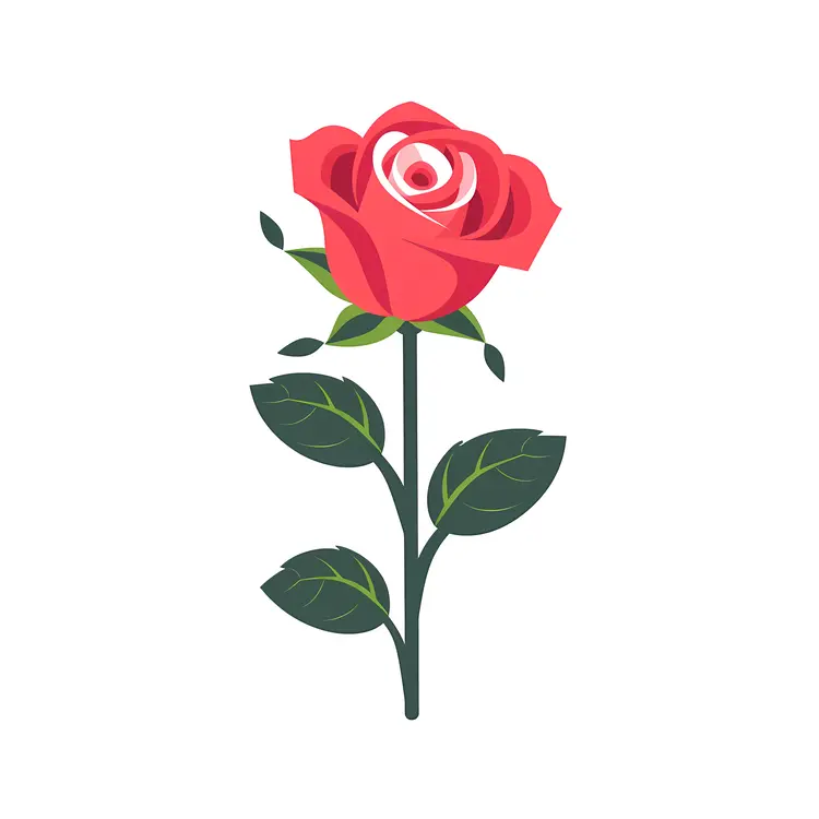 Elegant Red Rose