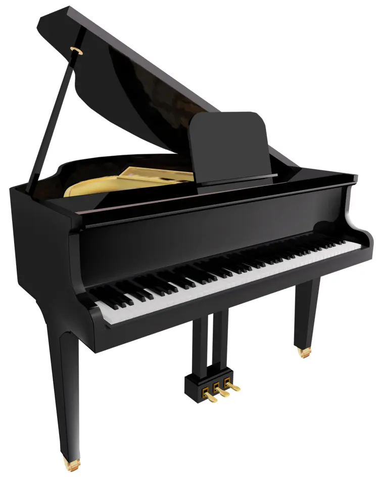 Black Grand Piano