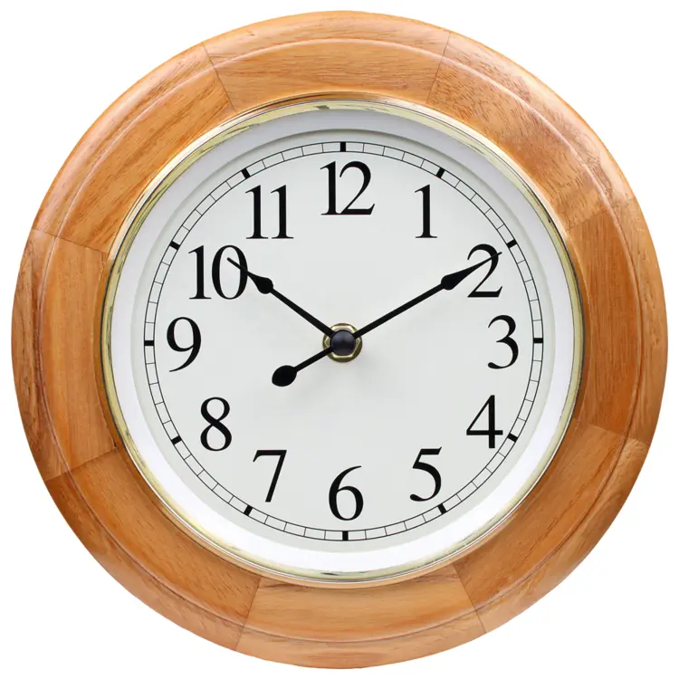 Classic Wooden Wall Clock for Home Decor