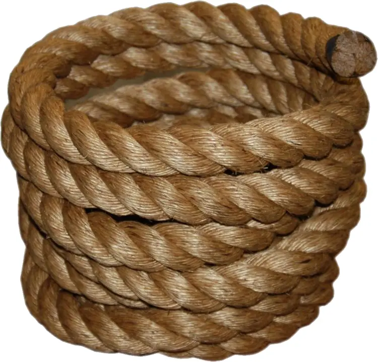 Thick Coiled Rope for Utility