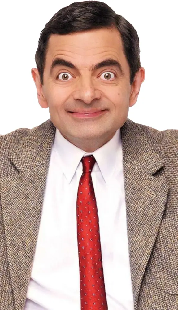 Man in Suit with Funny Expression