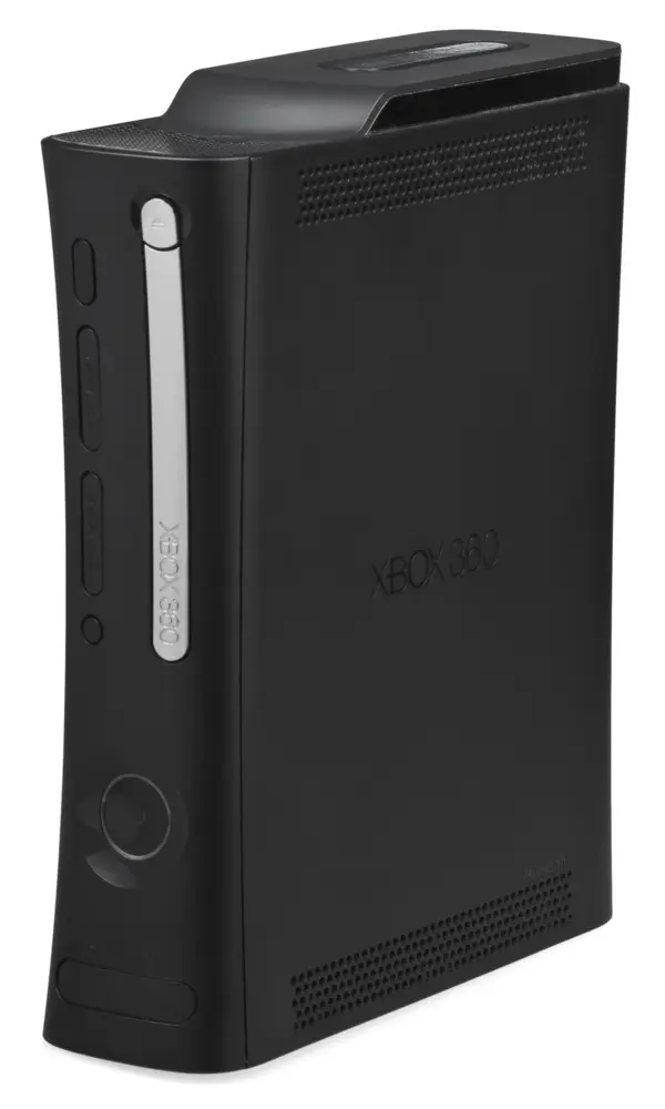 Black Xbox 360 Console
