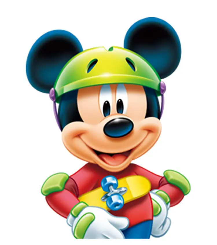 Mickey Mouse in Skating Gear