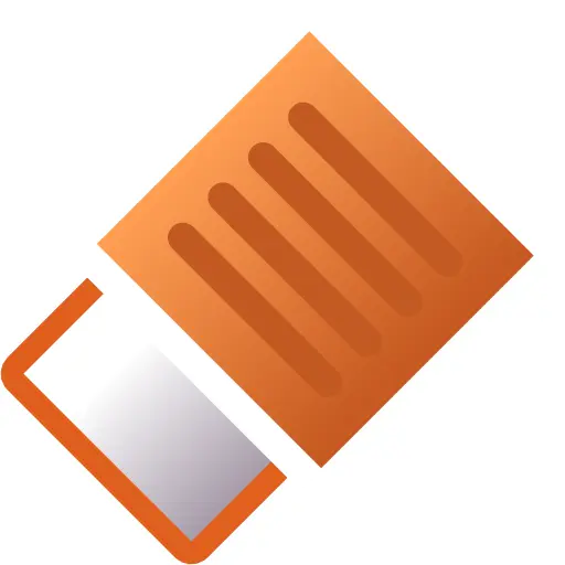 Orange Eraser