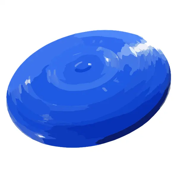 Blue Frisbee for Outdoor Fun