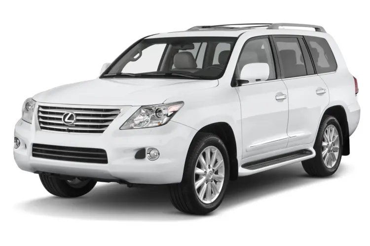 White Lexus SUV for Luxury Transport