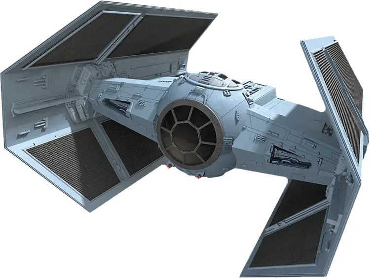 Imperial TIE Fighter in Space Battle