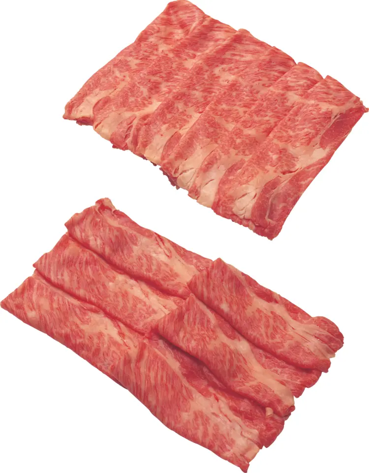 Marbled Sliced Beef for Barbecue