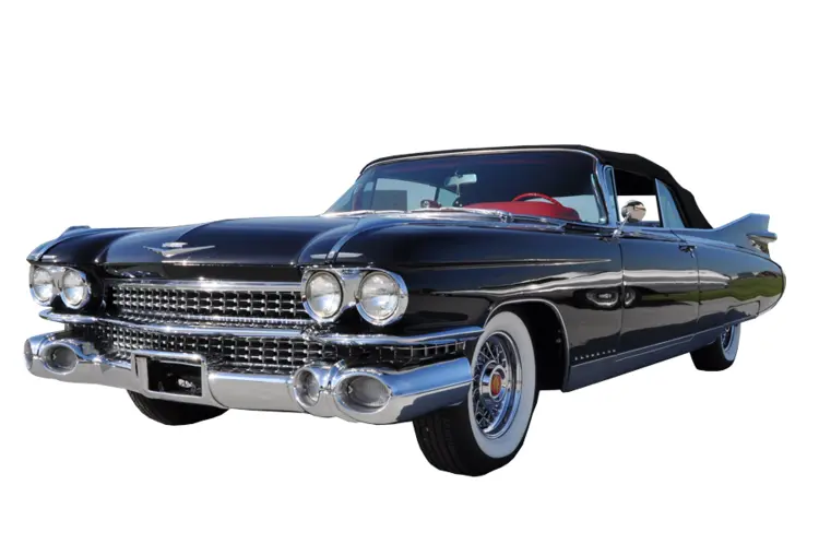 Black Classic Convertible Car