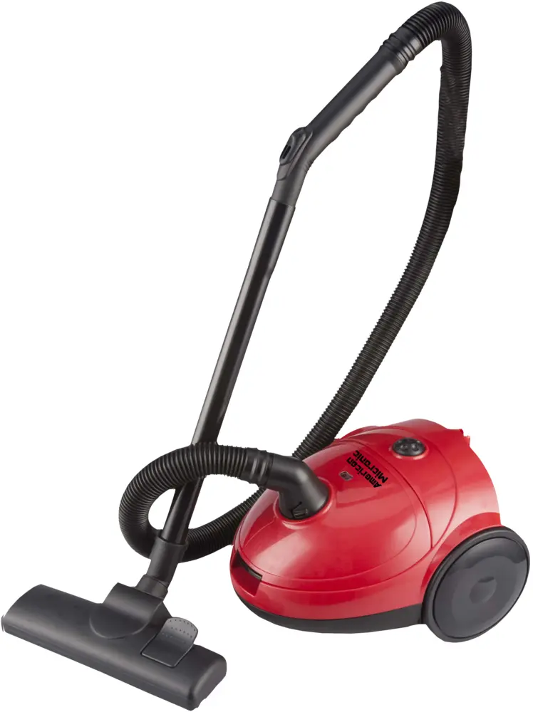 Red Vacuum Cleaner for Home Cleaning