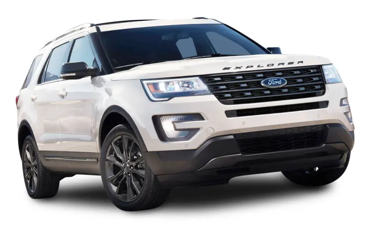 Spacious White SUV