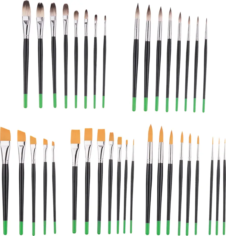 Comprehensive Paint Brushes Set