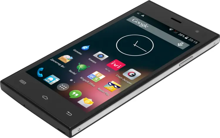 Modern Smartphone with Apps Display