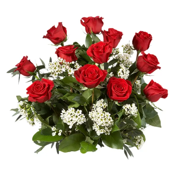 Elegant Red Roses Arrangement