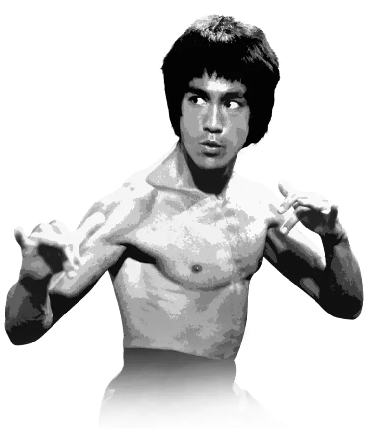 Man in Fighting Stance
