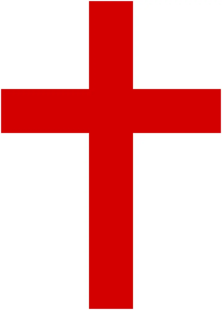 Red Religious Cross