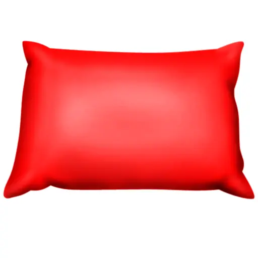 Comfortable Red Pillow