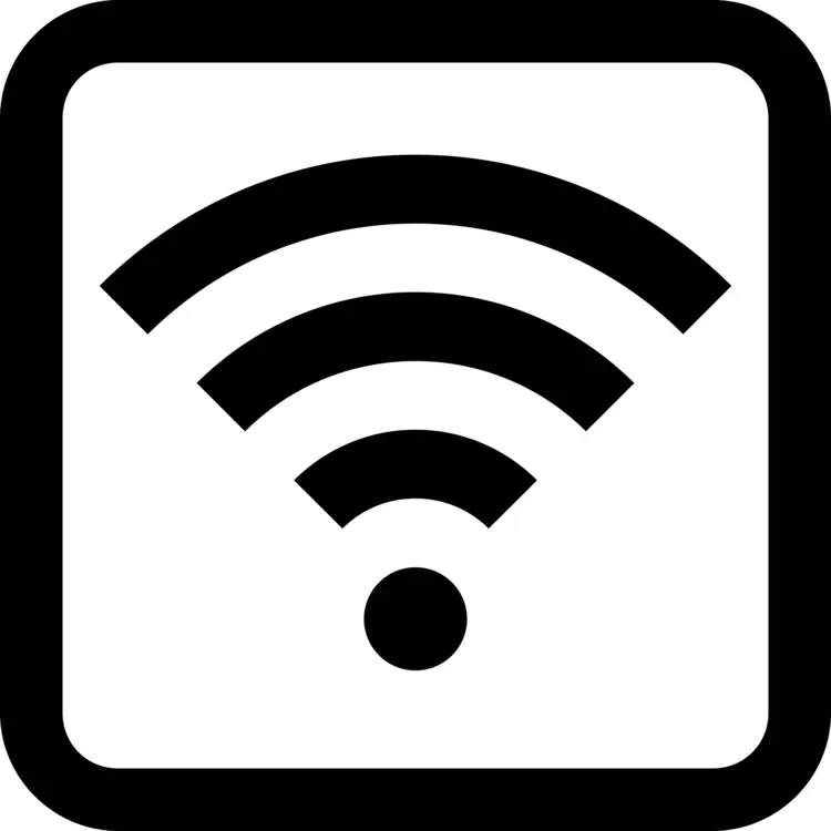 WiFi Symbol for Internet Connectivity